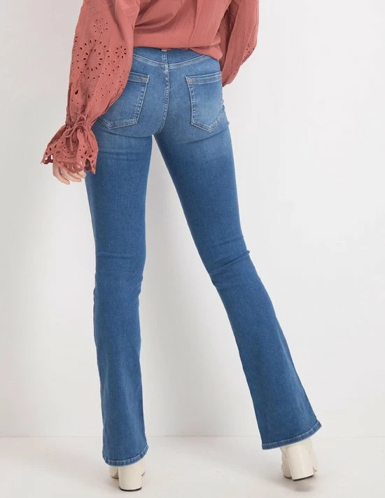 ONLY ONLBLUSH LIFE MID FLARED BB REA1319 NOOS Dames Jeans - Maat XS X L34 4 ONLY ONLBLUSH LIFE MID FLARED BB REA1319 NOOS Dames Jeans - Maat XS X L34 - Afbeelding 4