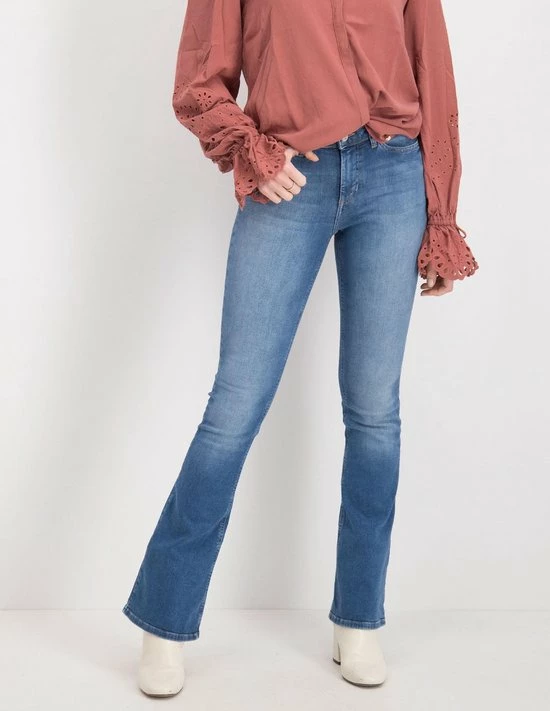 ONLY ONLBLUSH LIFE MID FLARED BB REA1319 NOOS Dames Jeans - Maat XS X L34 10 ONLY ONLBLUSH LIFE MID FLARED BB REA1319 NOOS Dames Jeans - Maat XS X L34 - Afbeelding 10