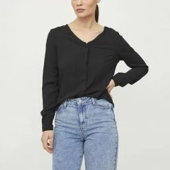 VILA VIPAYA V-NECK L/S SHIRT/SU - NOOS Dames Blouse - Maat 34 8 VILA VIPAYA V-NECK L/S SHIRT/SU - NOOS Dames Blouse - Maat 34 -Dameskleding Verkoop 550x711 68