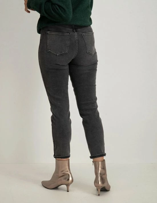 Only Jeans Onlemily Stretch Hw St Ank Cro614 N 15259634 Dark Grey Denim Dames Maat - W31 X L32 8 Only Jeans Onlemily Stretch Hw St Ank Cro614 N 15259634 Dark Grey Denim Dames Maat - W31 X L32 - Afbeelding 8