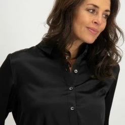 ONLY ONLVICTORIA LS LOOSE SATIN SHIRT NOOSWVN Dames Shirt - Maat L -Dameskleding Verkoop 550x711 80