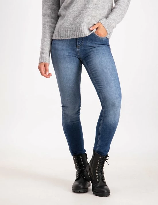 ONLY ONLBLUSH LIFE MID ANK RAW REA1303 NOOS Dames Jeans - Maat 3 ONLY ONLBLUSH LIFE MID ANK RAW REA1303 NOOS Dames Jeans - Maat - Afbeelding 3