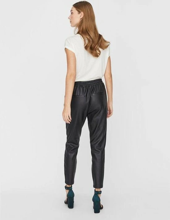VERO MODA VMEVA MR LOOSE STRING COATED PNT GA NOOS Dames Broek - Maat XL X L34 5 VERO MODA VMEVA MR LOOSE STRING COATED PNT GA NOOS Dames Broek - Maat XL X L34 - Afbeelding 5