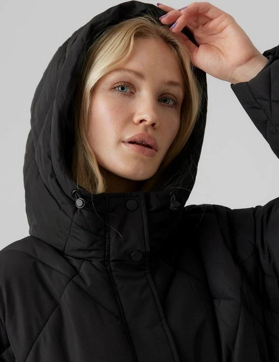 VERO MODA VMADELALOA LONG COAT GA BOOS Dames Jas - Maat S 4 VERO MODA VMADELALOA LONG COAT GA BOOS Dames Jas - Maat S - Afbeelding 4