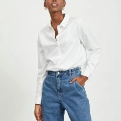 OBJECT OBJROXA L/S LOOSE SHIRT NOOS Dames Blouse - Maat 42 -Dameskleding Verkoop 550x712 28