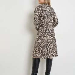 TAIFUN Dames Midi-jurk Met Bloemendessin Oak Gemustert-44 9 TAIFUN Dames Midi-jurk Met Bloemendessin Oak Gemustert-44 -Dameskleding Verkoop 550x715 14