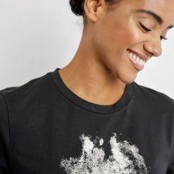 TAIFUN Dames T-shirt Met Print Op De Voorkant Black Gemustert-46 12 TAIFUN Dames T-shirt Met Print Op De Voorkant Black Gemustert-46 -Dameskleding Verkoop 550x715 9