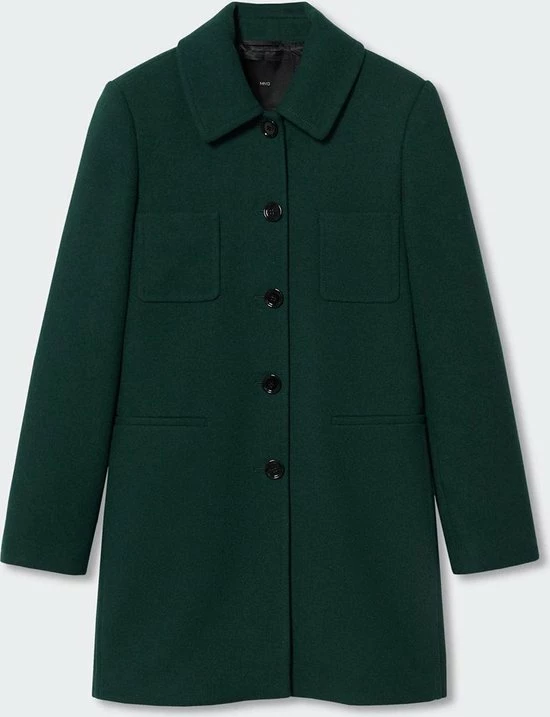 Mango Jas Wollen Jas Met Knopen 37905556 43 Dames Maat - XL 6 Mango Jas Wollen Jas Met Knopen 37905556 43 Dames Maat - XL - Afbeelding 6