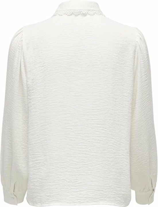 Jacqueline De Yong Blouse Jdyqueen L/s Collar Shirt Wvn 15270684 Cloud Dancer Dames Maat - XS 5 Jacqueline De Yong Blouse Jdyqueen L/s Collar Shirt Wvn 15270684 Cloud Dancer Dames Maat - XS - Afbeelding 5