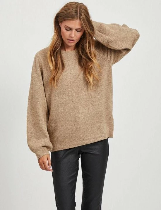 OBJECT OBJEVE NONSIA L/S KNIT PULLOVER NOOS Dames Trui - Maat L 9 OBJECT OBJEVE NONSIA L/S KNIT PULLOVER NOOS Dames Trui - Maat L - Afbeelding 9