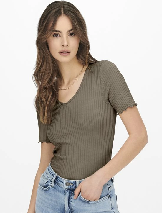 JDYFRANSISKA S/S SOLID TOP JRS NOOS 4 JDYFRANSISKA S/S SOLID TOP JRS NOOS - Afbeelding 4