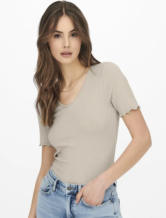 JDYFRANSISKA S/S SOLID TOP JRS NOOS 4 JDYFRANSISKA S/S SOLID TOP JRS NOOS - Afbeelding 4