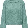 ONLY ONLNEW CHUNKY L/S COWLNECK PULLOVER KNT Dames Trui - Maat M