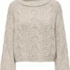 ONLY ONLNEW CHUNKY L/S COWLNECK PULLOVER KNT Dames Trui - Maat M