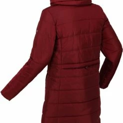 De Regatta Pamelina Wandeljas - Dames - Gewatteerd - Waterafstotend - Donker Rood -Dameskleding Verkoop 550x729 7