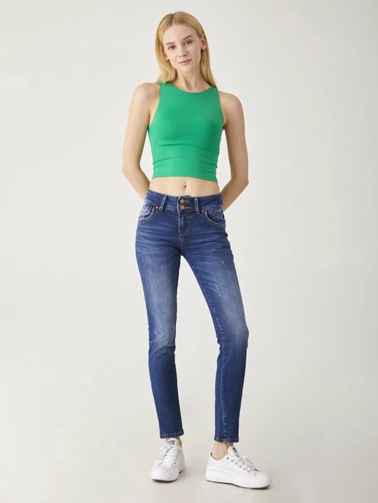 LTB Jeans LTB Molly M Jeans Volwassenen Donkerblauw 9 LTB Jeans LTB Molly M Jeans Volwassenen Donkerblauw - Afbeelding 9