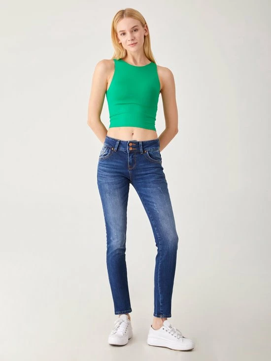 LTB Jeans LTB Molly M Jeans Volwassenen Donkerblauw 11 LTB Jeans LTB Molly M Jeans Volwassenen Donkerblauw - Afbeelding 11