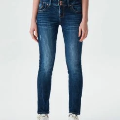 LTB Jeans LTB Molly M Jeans Volwassenen Donkerblauw 33 LTB Jeans LTB Molly M Jeans Volwassenen Donkerblauw -Dameskleding Verkoop 550x733 105