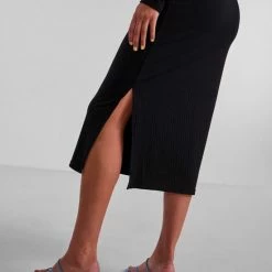 PIECES PCKYLIE LS O-NECK MIDI DRESS NOOS Dames Top - Maat XL -Dameskleding Verkoop 550x733 138