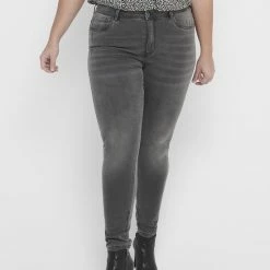 Only Carmakoma Augusta High Waist Dames Skinny Jeans - Maat 52 X L32 -Dameskleding Verkoop 550x733 143
