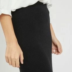 VILA VIRIL PENCIL HW KNIT SKIRT - NOOS Dames Rok - Maat S -Dameskleding Verkoop 550x733 144