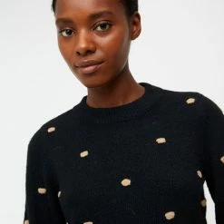 OBJECT OBJEVE NONSIA L/S PULLOVER AOP NOOS Dames Trui - Maat M -Dameskleding Verkoop 550x733 221