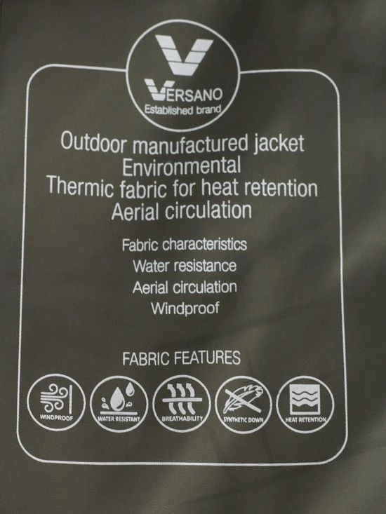 Versano Shamila New Generation Korte Dames Winterjas XS - Groen 4 Versano Shamila New Generation Korte Dames Winterjas XS - Groen - Afbeelding 4