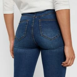 Noisy May NMCALLIE HW SKINNY JEANS VI021MB NOOS Dames Jeans - Maat 30 -Dameskleding Verkoop 550x733 304