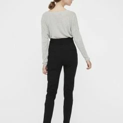 Vero Moda VMEVA HR LOOSE PAPERBAG PANT GA NOOS Dames Broek - Maat L X 32 -Dameskleding Verkoop 550x733 351