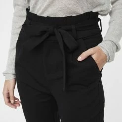 Vero Moda VMEVA HR LOOSE PAPERBAG PANT GA NOOS Dames Broek - Maat L X 32 -Dameskleding Verkoop 550x733 352