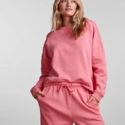 PIECES PCCHILLI LS SWEAT NOOS BC Dames Trui - Maat L -Dameskleding Verkoop 550x733 390