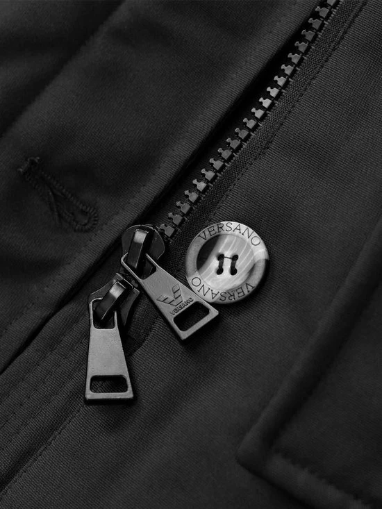 Versano Marry Parka Dames Winterjas XXL - Zwart 5 Versano Marry Parka Dames Winterjas XXL - Zwart - Afbeelding 5