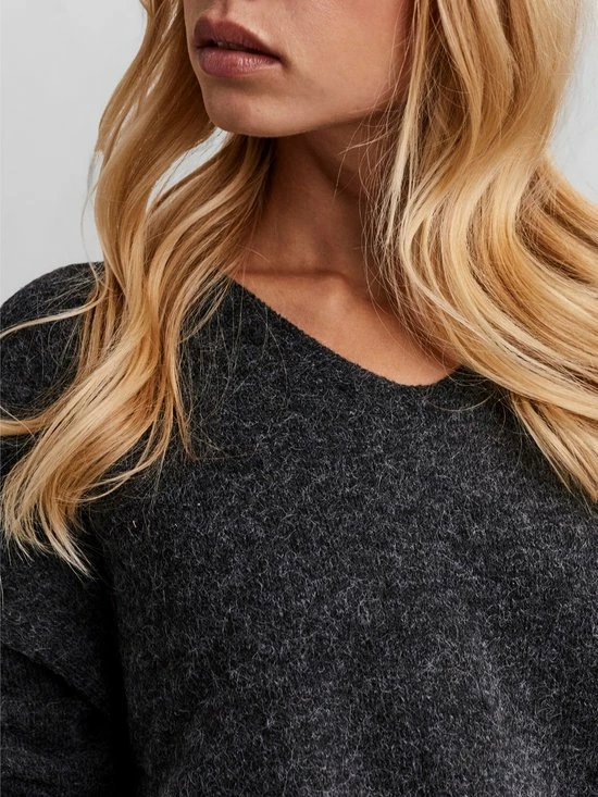 Vero Moda Trui Vmdoffy Ls V-neck Blouse Ga Noos 10252090 Black Dames Maat - L 11 Vero Moda Trui Vmdoffy Ls V-neck Blouse Ga Noos 10252090 Black Dames Maat - L - Afbeelding 11
