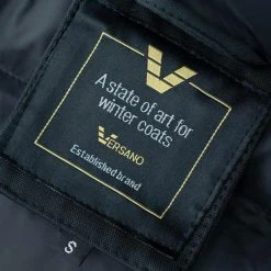 Versano Angela Dames Slim Fit Winterjas M - Zwart -Dameskleding Verkoop 550x733 444