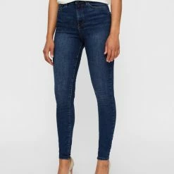 VERO MODA VMSOPHIA HW SKINNY JEANS MD BL NOOS Dames Jeans - Maat L -Dameskleding Verkoop 550x733 487