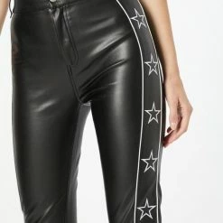 Colourful Rebel Chloe Star Broek Zwart Dames - Katoen - L 33 Colourful Rebel Chloe Star Broek Zwart Dames - Katoen - L -Dameskleding Verkoop 550x733 504