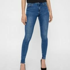 Vero Moda VMTANYA MR S PIPING JEANS VI349 GA NOOS Dames Jeans - Maat XL X 34 -Dameskleding Verkoop 550x733 515