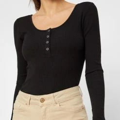 PIECES PCKITTE LS TOP NOOS BC Dames Top - Maat XS -Dameskleding Verkoop 550x733 530