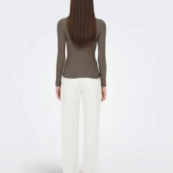 ONLY ONLEMMA L/S HIGH NECK TOP NOOS JRS Dames T-shirt - Maat S -Dameskleding Verkoop 550x733 548