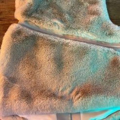 Merkloos Gilet - Bodywarmer - Geen Kraag - Vest - Beige - Maat S/M -Dameskleding Verkoop 550x733 575