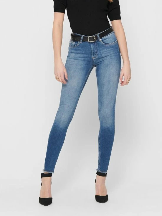 ONLY ONLBLUSH LIFE MID ANK RAW REA1303 NOOS Dames Jeans - Maat 7 ONLY ONLBLUSH LIFE MID ANK RAW REA1303 NOOS Dames Jeans - Maat - Afbeelding 7