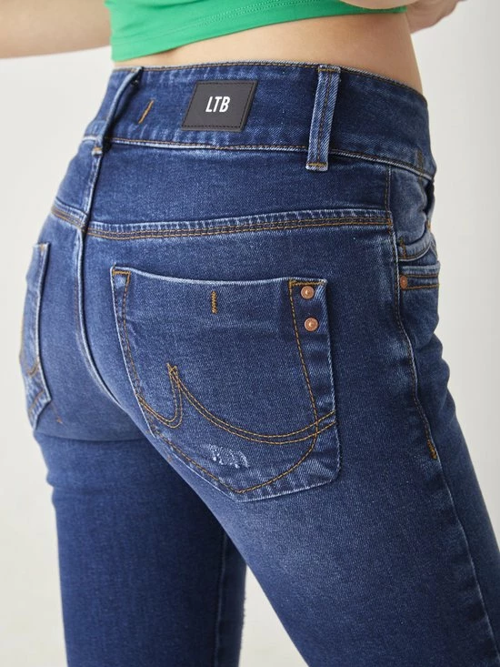 LTB Jeans LTB Molly M Jeans Volwassenen Donkerblauw 2 LTB Jeans LTB Molly M Jeans Volwassenen Donkerblauw - Afbeelding 2