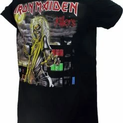 POPMERCH Iron Maiden Killers Album Cover Band T-Shirt - Officiële Merchandise -Dameskleding Verkoop 550x734 3