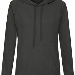 Fruit Of The Loom Dames Getailleerd Lichtgewicht Hoodie Dames Met Capuchon (240 GSM) (Licht Graphite) 7 Fruit Of The Loom Dames Getailleerd Lichtgewicht Hoodie Dames Met Capuchon (240 GSM) (Licht Graphite) -Dameskleding Verkoop 550x735 5