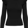 ONLY ONLSIA SALLY RUFFLE LS PULLOVER KNT NOOS Dames Trui - Maat XL
