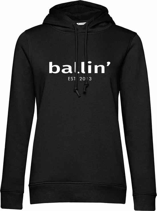 Ballin Est. 2013 - Dames Hoodies Wmn Hoodie - Zwart - Maat XL 1 Ballin Est. 2013 - Dames Hoodies Wmn Hoodie - Zwart - Maat XL
