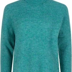 YDENCE Knitted Sweater Kiki - Turquoise Turquoise 7 YDENCE Knitted Sweater Kiki - Turquoise Turquoise -Dameskleding Verkoop 550x747