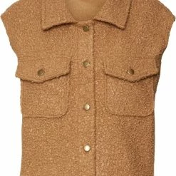 NOISY MAY NMHINNY S/L BOUCLE VEST Dames Gilet - Maat XL