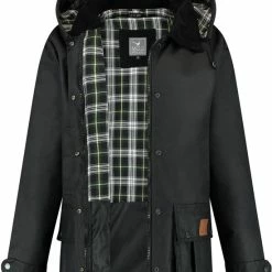 MGO Leisure Wear MGO Waxjas Leeds Dames - 100% Gewaxt Katoen - Winddicht En Waterdicht - Zwart - Maat XL 13 MGO Leisure Wear MGO Waxjas Leeds Dames - 100% Gewaxt Katoen - Winddicht En Waterdicht - Zwart - Maat XL -Dameskleding Verkoop 550x750 4