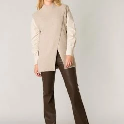 YEST Annah Trui - Soft Sand/Melange - Maat 38 -Dameskleding Verkoop 550x753 16